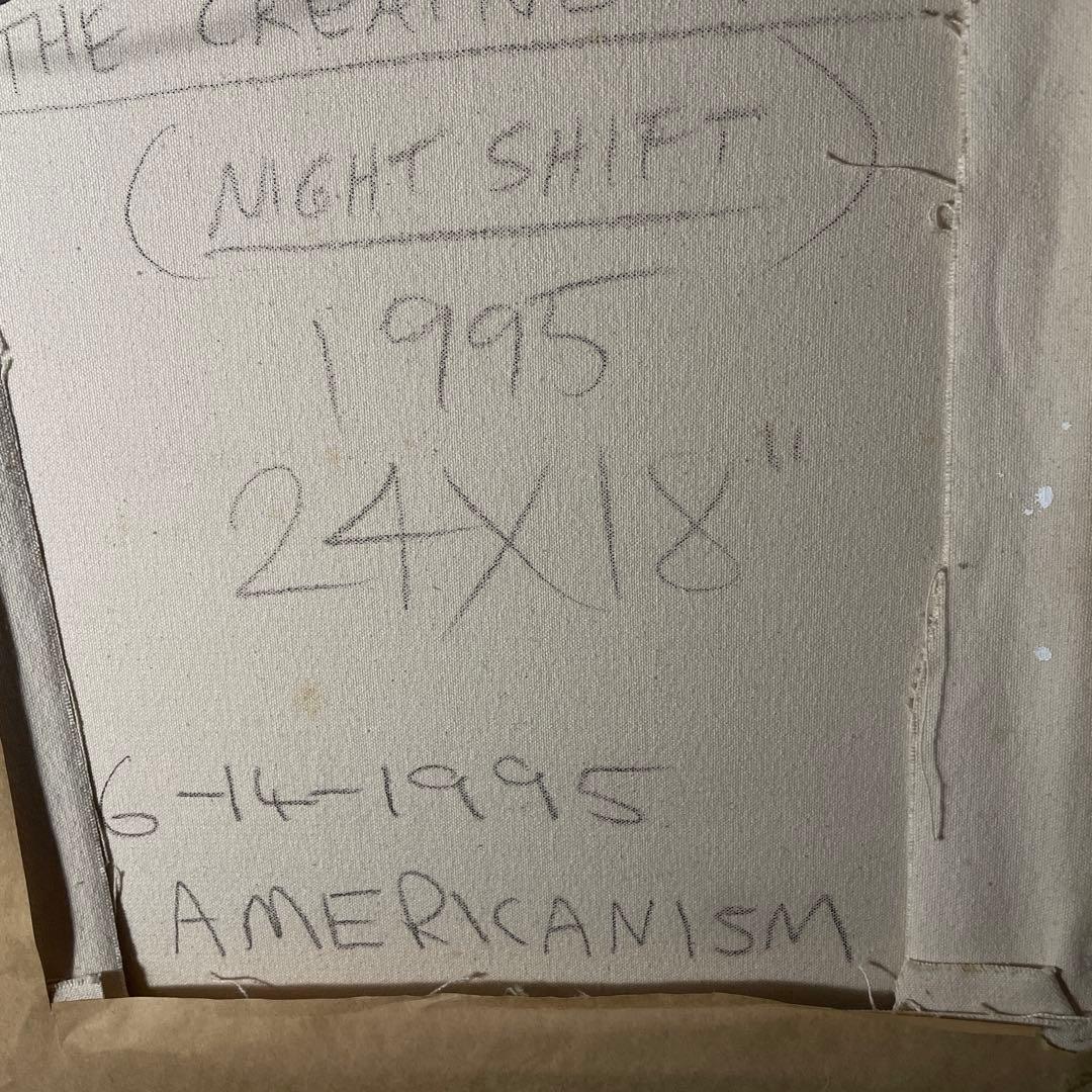 1995年 マークコスタビ　一点物　作品名　夜間勤務