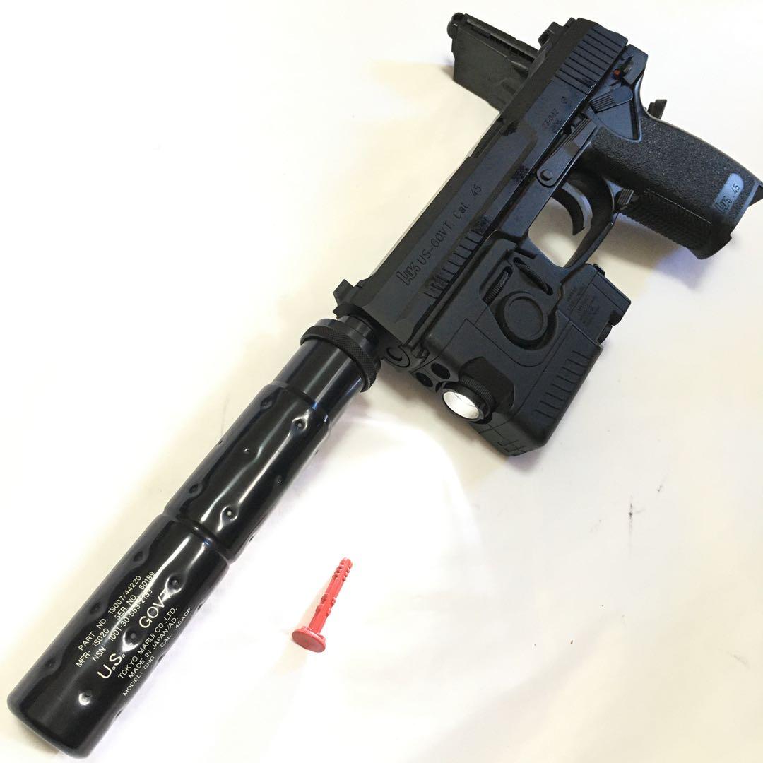 【超美品】 東京マルイ ガスガン 固定スライド SOCOM ソーコム MK23