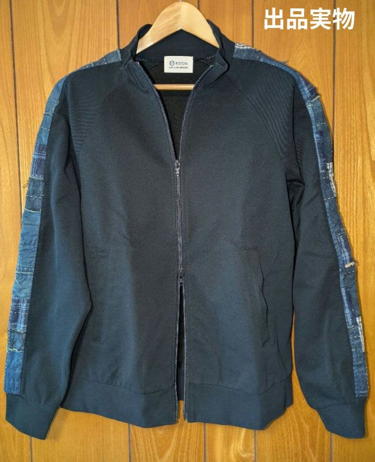 【KUON】Track Jacket UPCYCLED BORO TYPE02