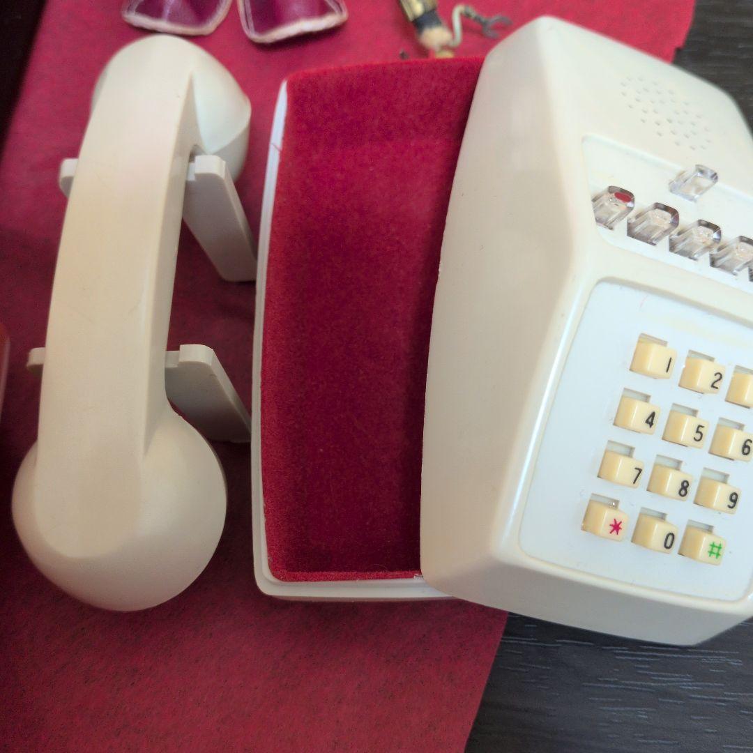 電電公社ノベルティ　貯金箱・小物入れ・黒電話３点セット　昭和レトロ 企業物