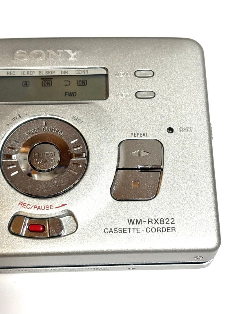 2点セットSONY カセットウォークマン WM-RX822 整備品 本体のみ