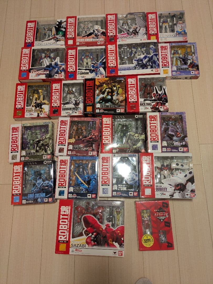 ロボット魂 機動戦士ガンダム　21体セット
