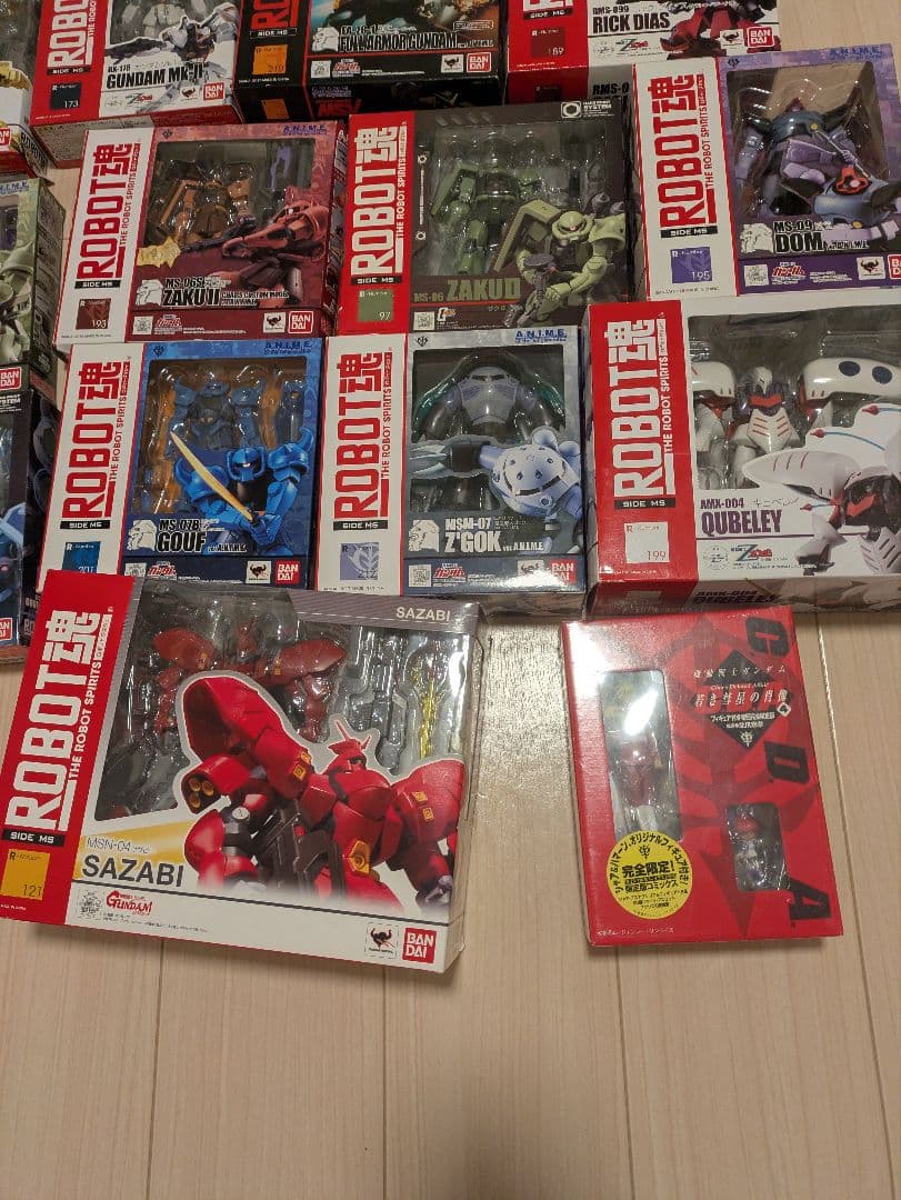 ロボット魂 機動戦士ガンダム　21体セット