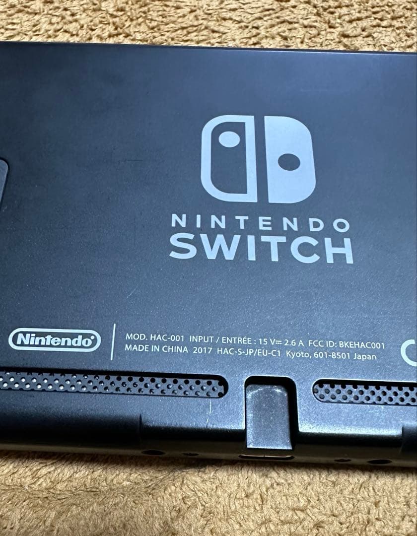 【とても美品】 ニンテンドースイッチ 本体 初期型 2017年製