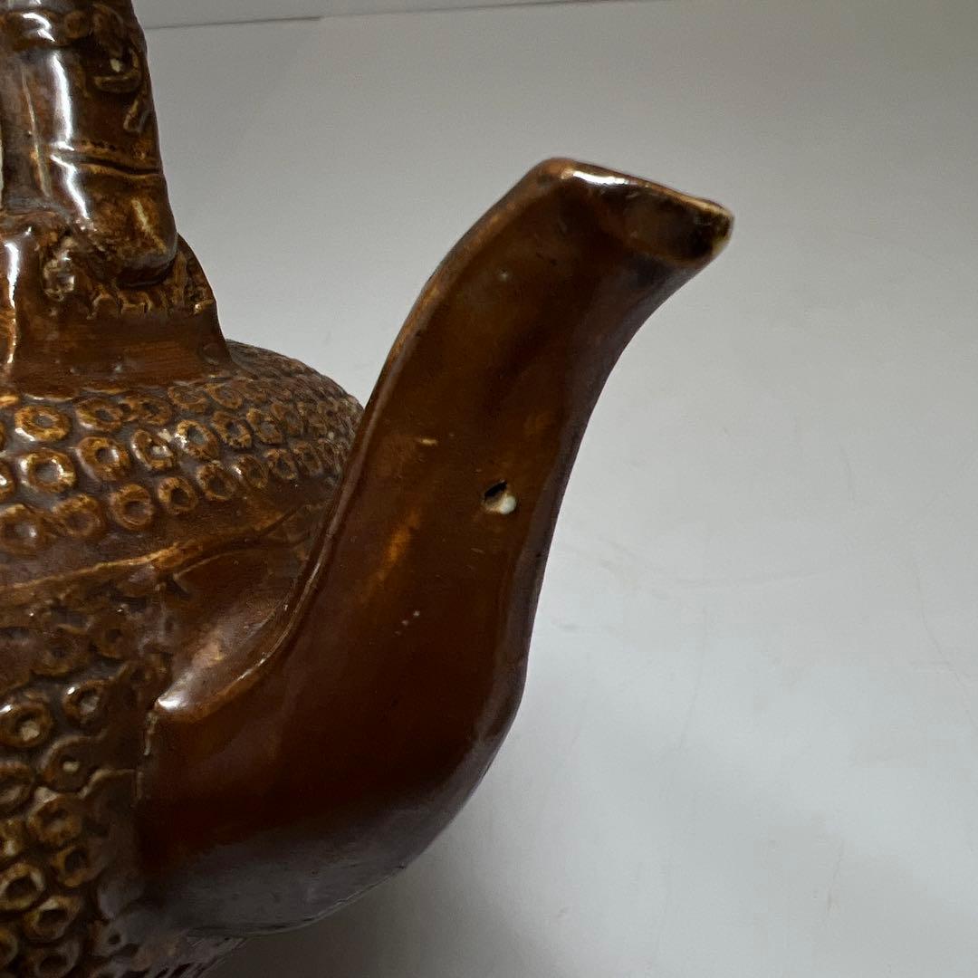 江戸時代　平戸焼　茶注　幅約18.5㎝ 東Y7-1104④トヒチサ