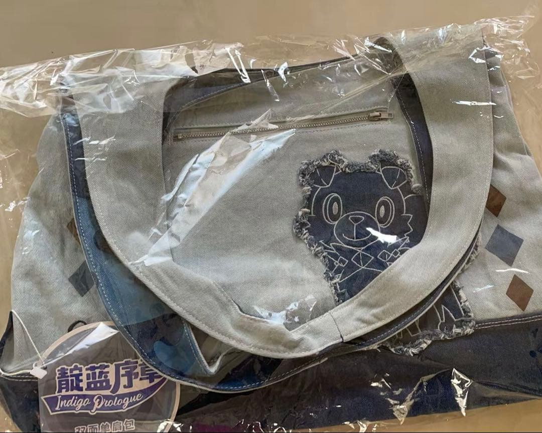 Pokémon靛蓝序章 中国限定　トートバッグ　ルカリオ　ゼラオラ　イワンコ