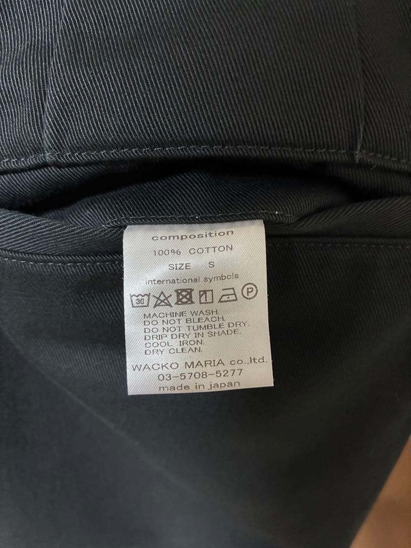 ワコマリア チノトラウザーズ Sサイズ 極美品