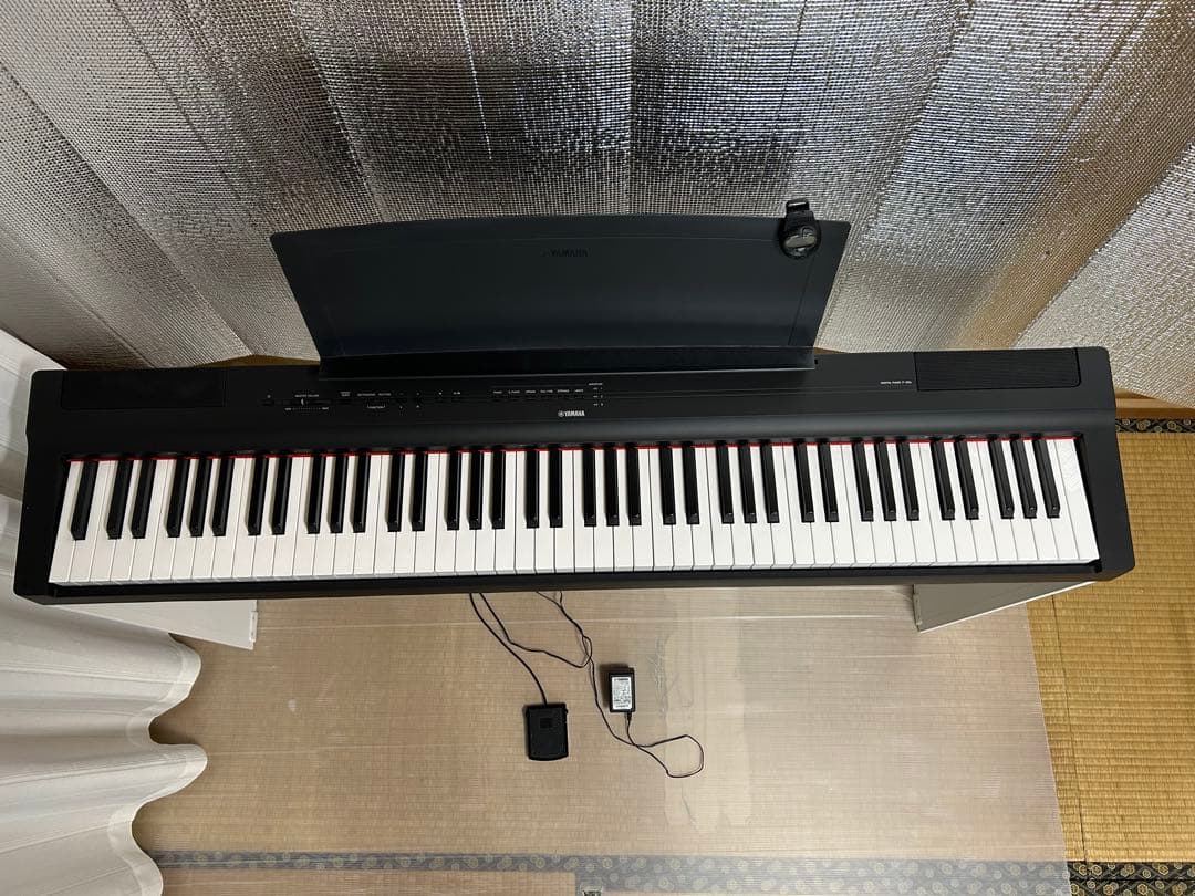 YAMAHA ヤマハP-125A 電子ピアノ2024年製　スタンド メトロノーム