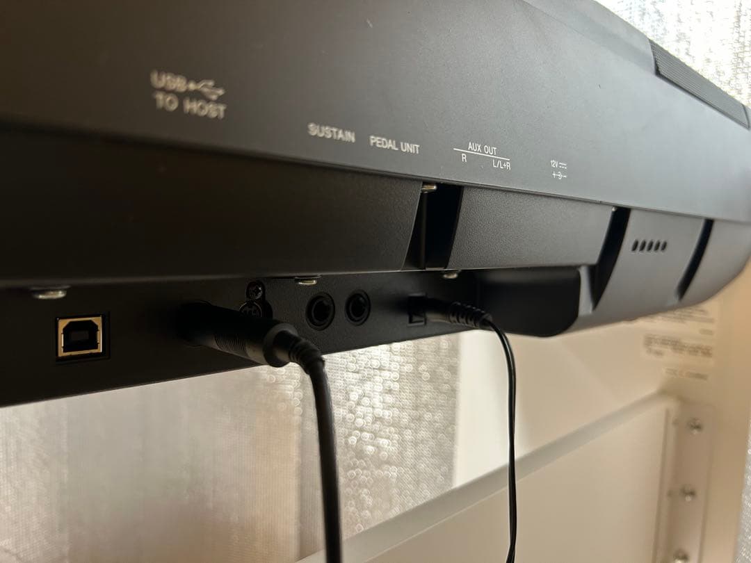 YAMAHA ヤマハP-125A 電子ピアノ2024年製　スタンド メトロノーム