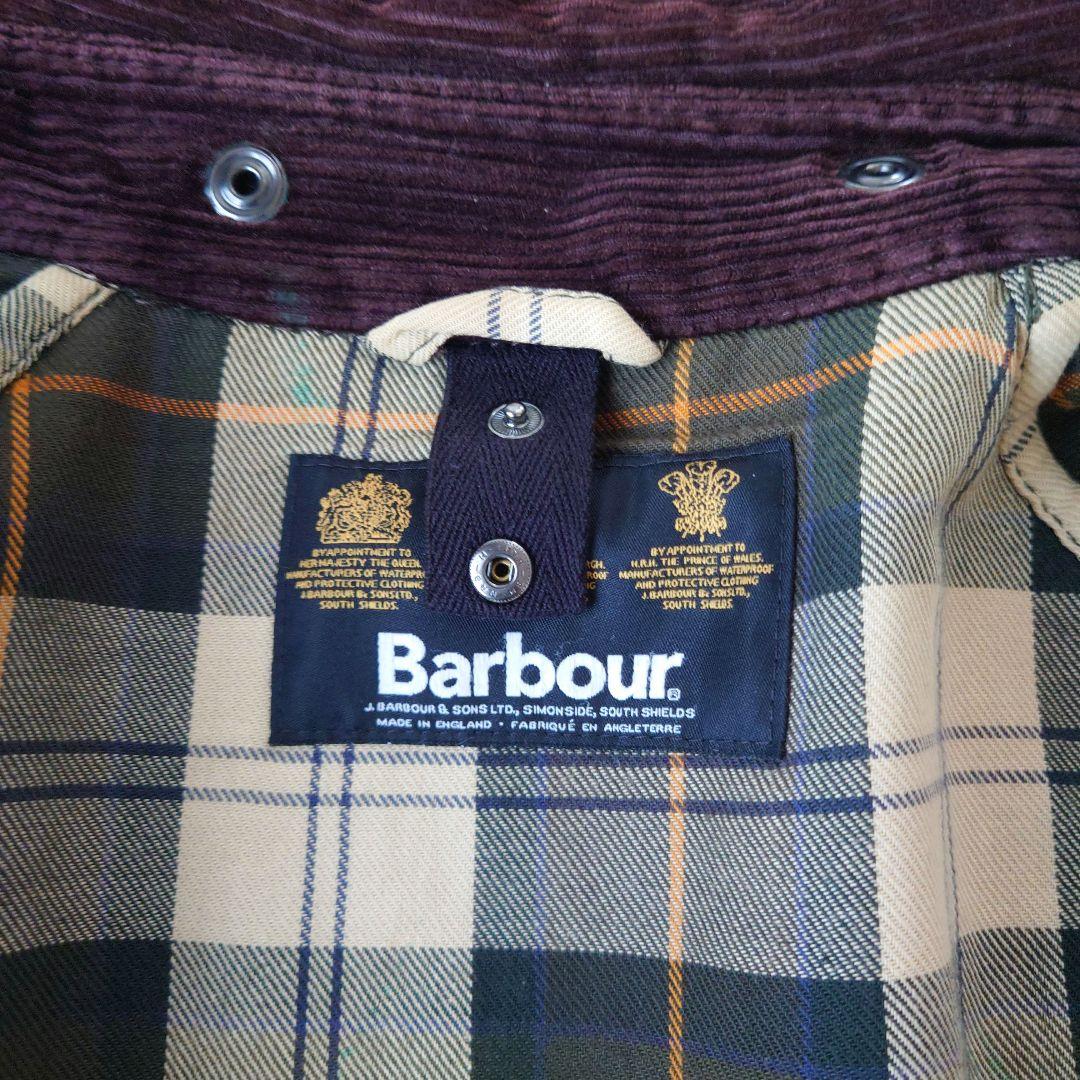 【美中古】バブアー　ビデイル　セージグリーン　36