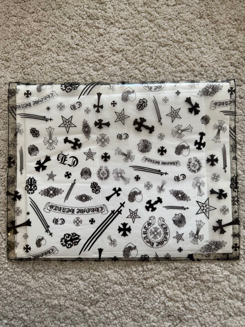 [米国直営店購入] CHROME HEARTS クリアポーチ ミディアム