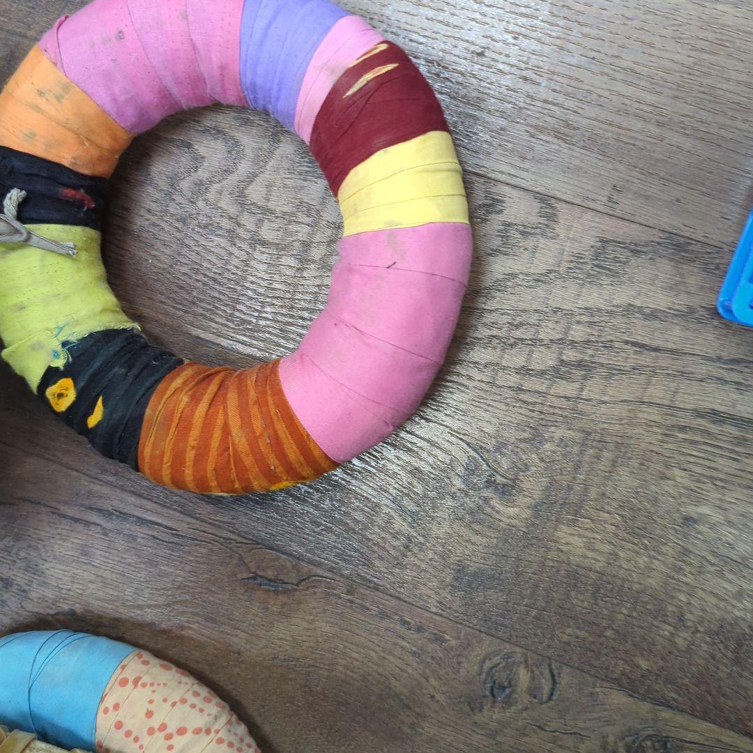 インド打楽器 タブラ&バヤンセット 台座付き