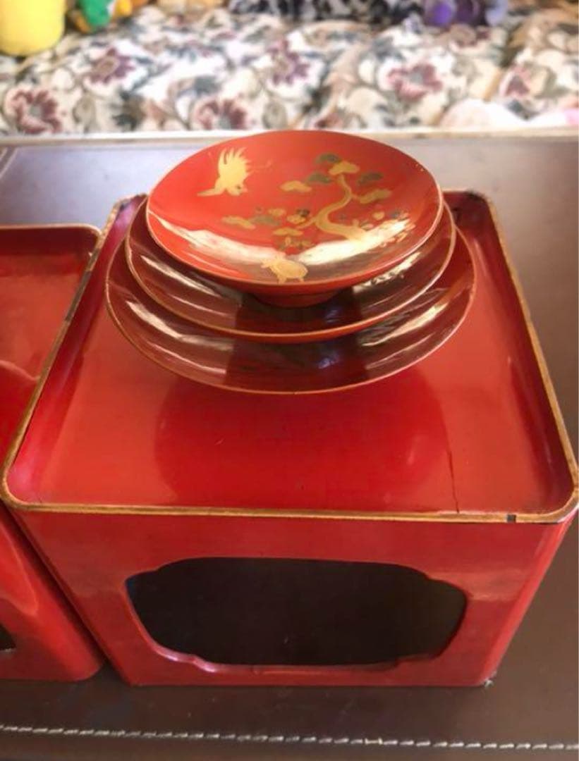 年代物　お屠蘇　屠蘇器　二組