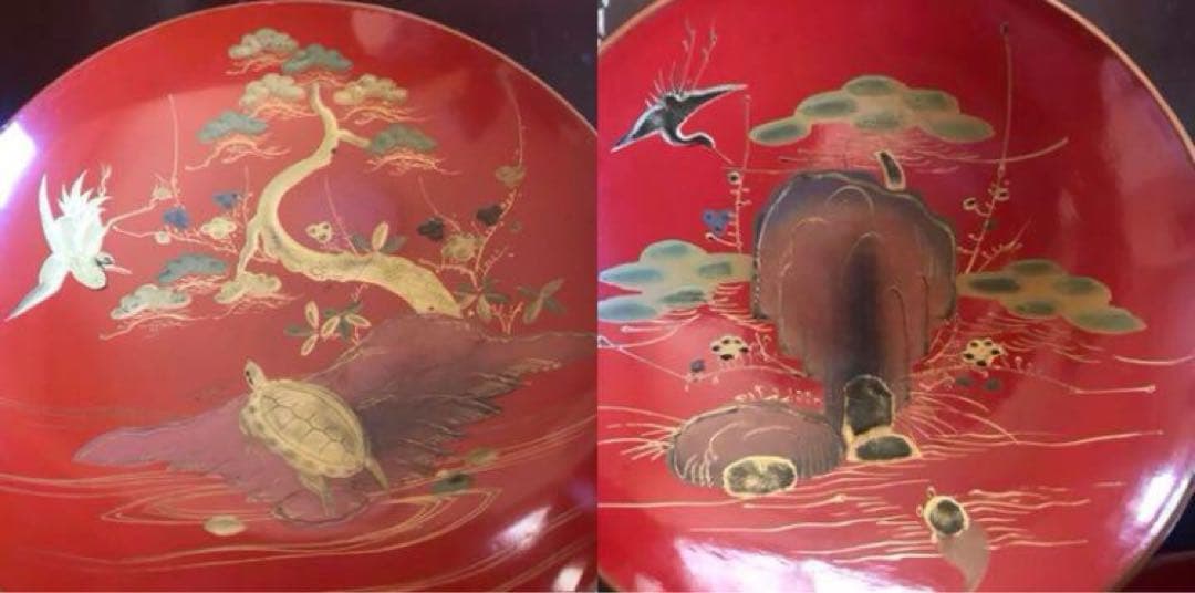 年代物　お屠蘇　屠蘇器　二組