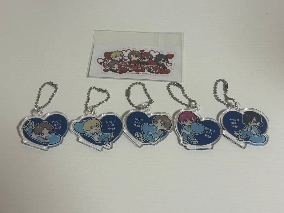 【非売品】クールドジ男子 バレンタイン キーホルダー 全種