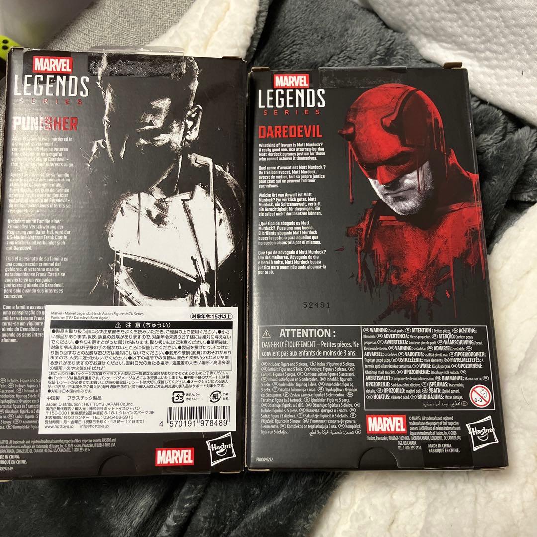 未開封　デアデビル　パニッシャー　セット　マーベルレジェンド