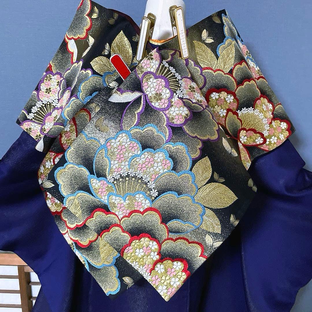 振袖フルセット　高身長　幅広　金通し　金彩加工　成人式振袖　振袖　裄丈71