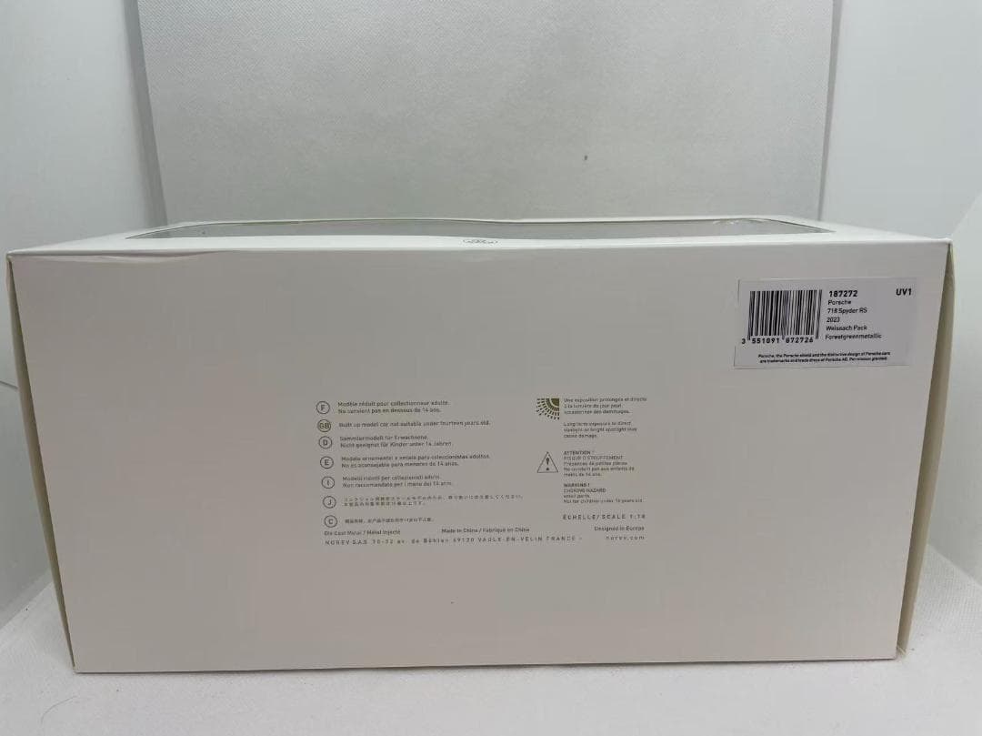 304-046 ノレブ 1/18 ポルシェ スパイダー 718