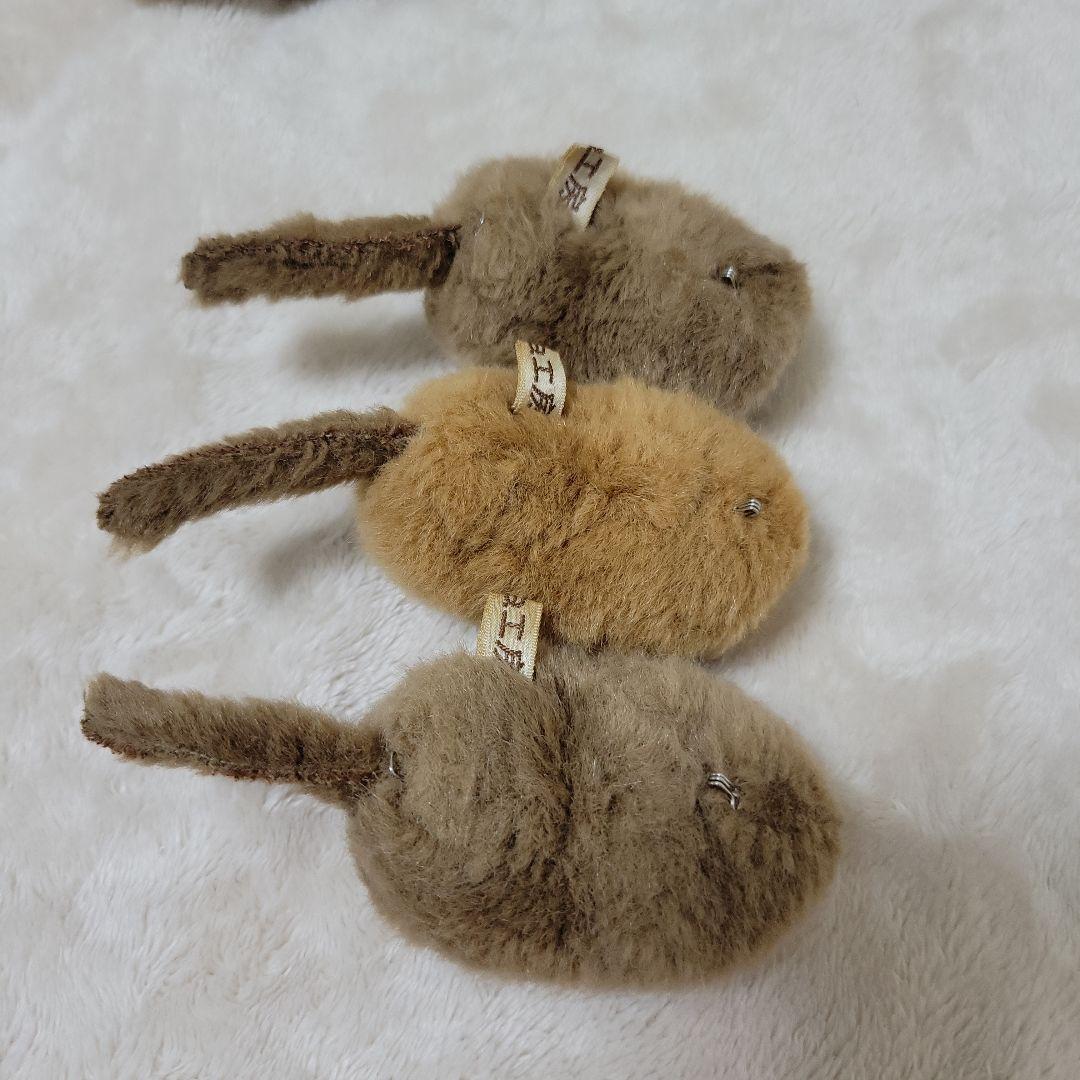 やまね工房　やまね ぬいぐるみ３匹&ハウス