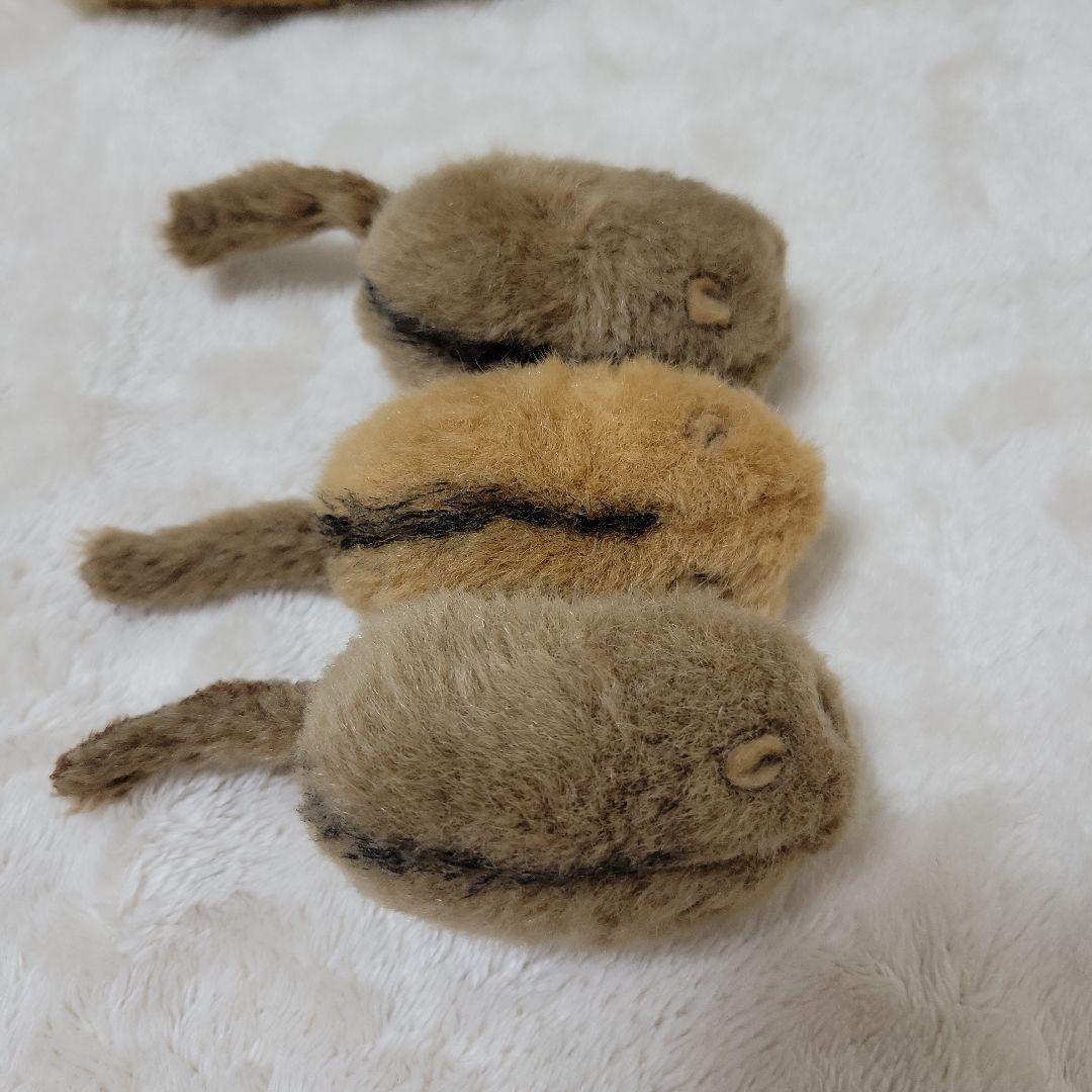 やまね工房　やまね ぬいぐるみ３匹&ハウス