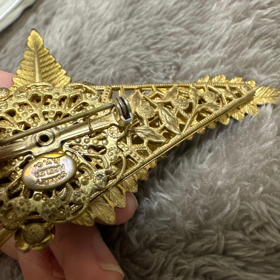 Stanley Hagler スタンレー・ハグラー ヴィンテージブローチ✨