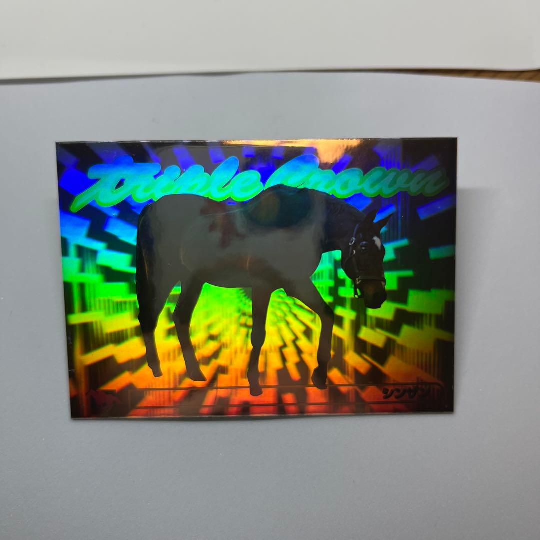 バンダイ トリプルクラウン ホログラムカード 5枚セット サラブレッドカード