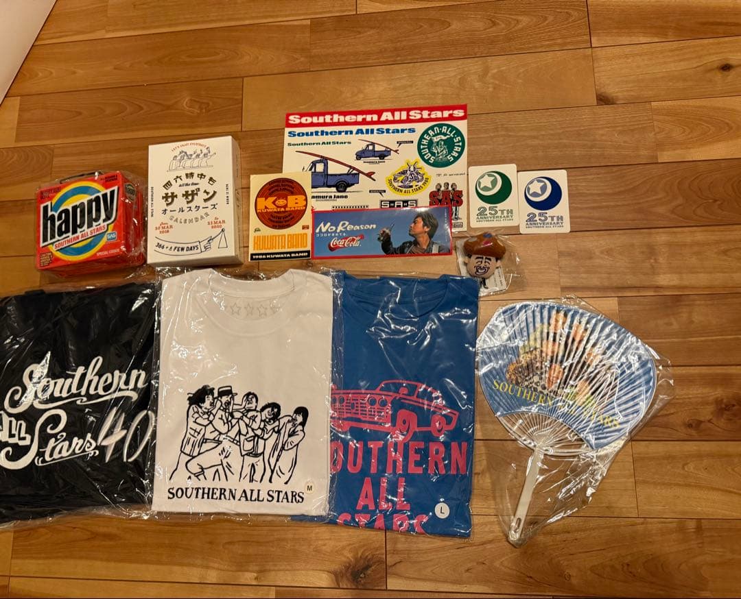 ひまわりサザンオールスターズ うちわ 5本セット