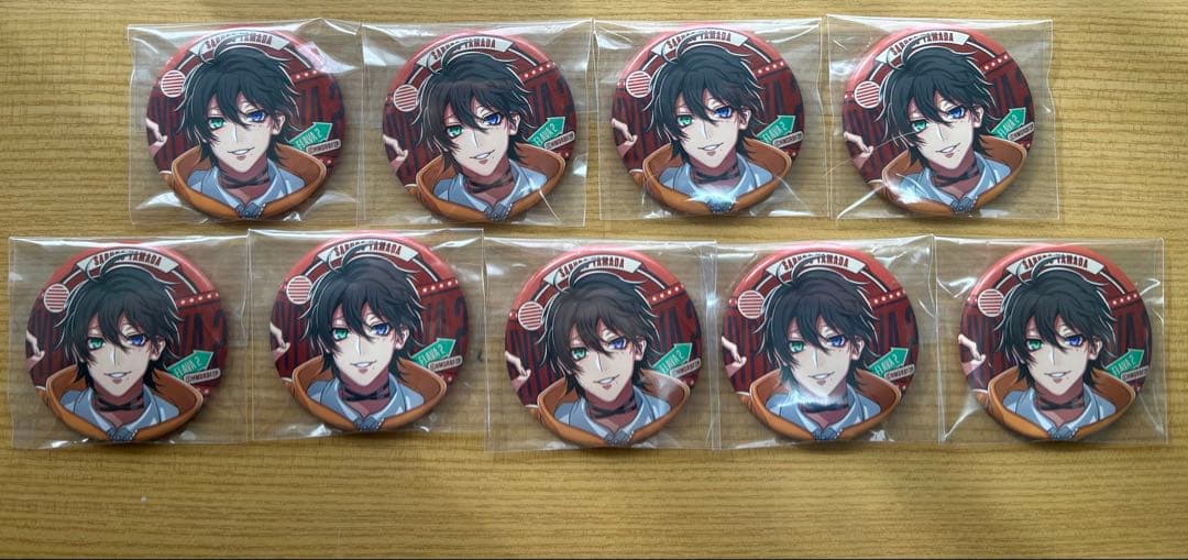 た*ま様 ヒプマイ　Hypnosis Flava2 缶バッジ 山田三郎