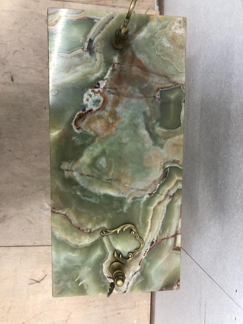 p*n様 ヴィンテージ マガジンラック　イタリア製　大理石天板　希少　25030