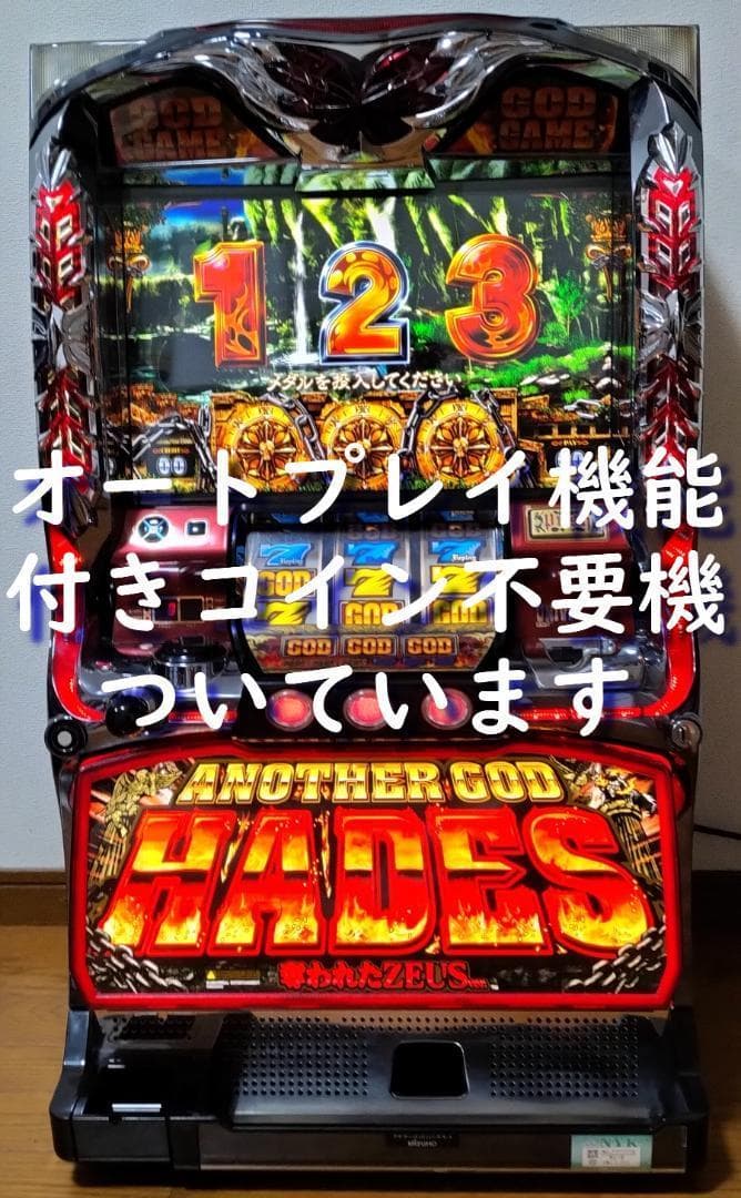 ミズホ★アナザーゴッドハーデス ～奪われたZEUS★オートプレイ付不要機付