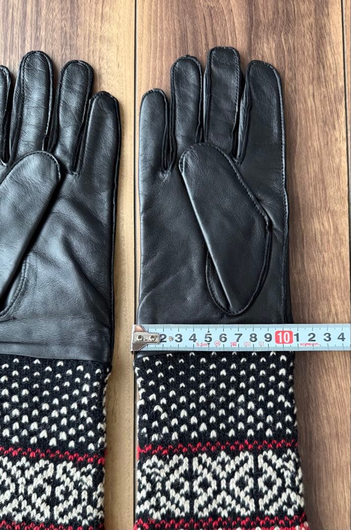 ✨極美品✨ヨウジヤマモト ラムスキン ニットカフス手袋 2020-21AW