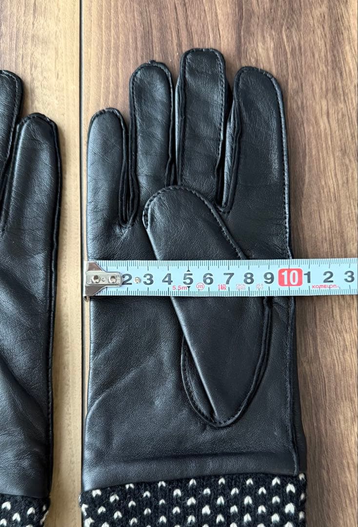 ✨極美品✨ヨウジヤマモト ラムスキン ニットカフス手袋 2020-21AW