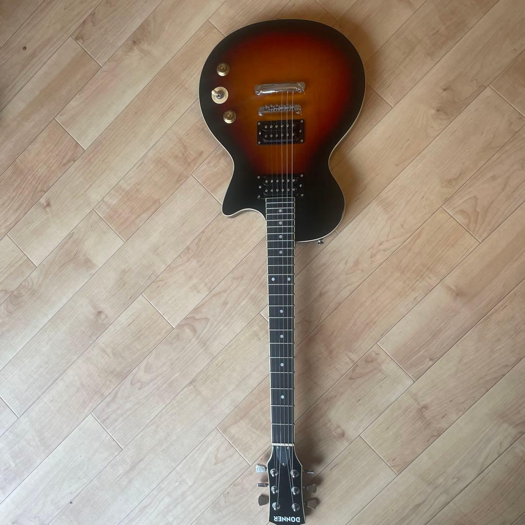 Donner エレキギター HHピックアップ配列　サンバーストDL-124