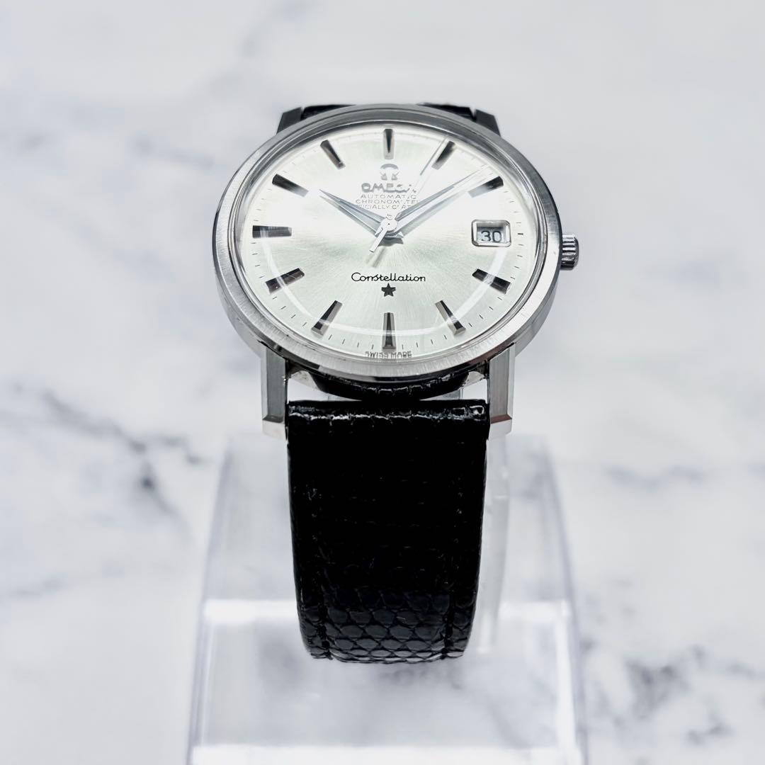 【極美／OH済】オメガ コンステレーション クロノメーター 自動巻き 純正尾錠付