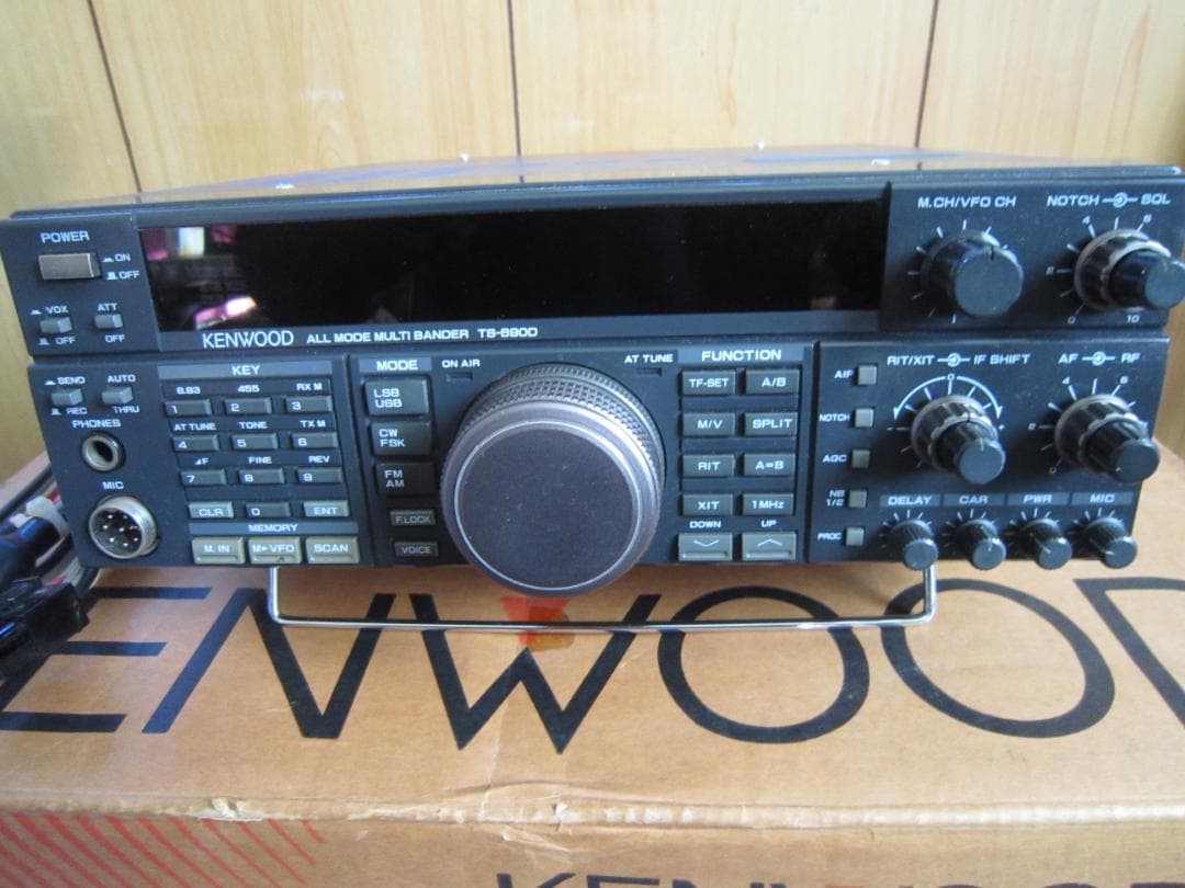 KENWOOD TS-690D HF/50MHz 　100w改　現完動　本箱