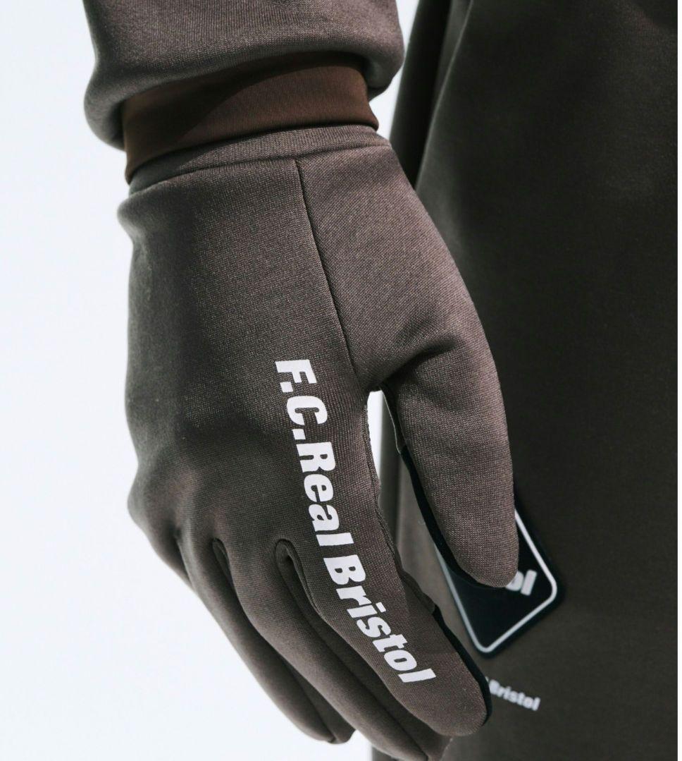 STRETCH FLEECE TOUCH GLOVES　　ブリストル　ブラック