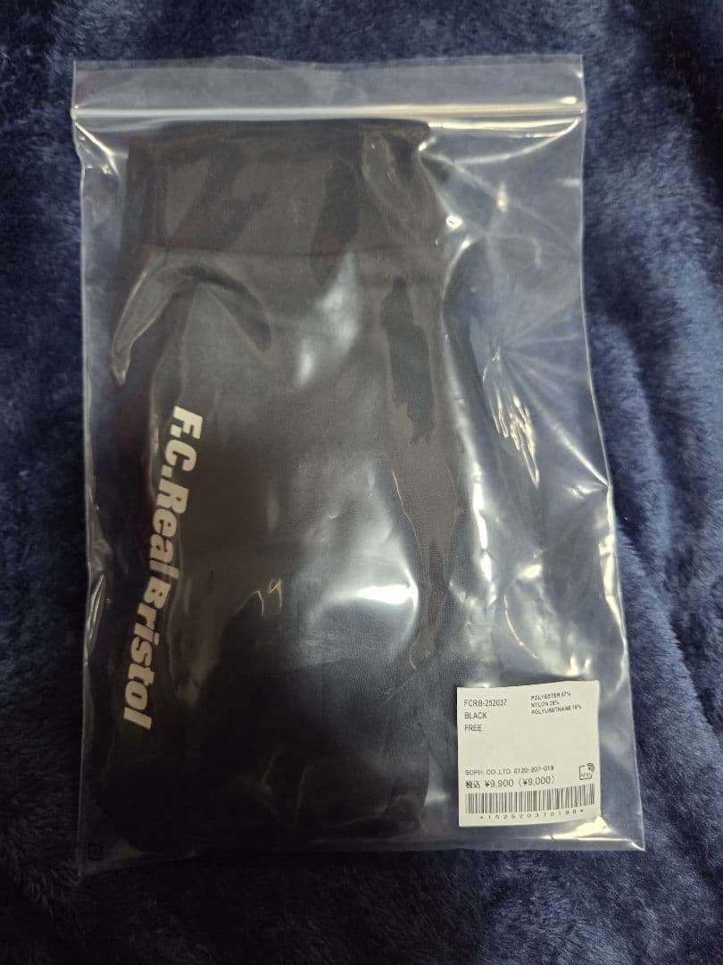 STRETCH FLEECE TOUCH GLOVES　　ブリストル　ブラック