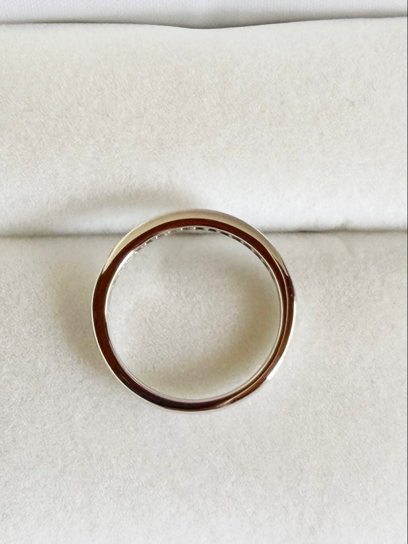 SUWAダイヤモンドリング PT950 ハーフエタニティ