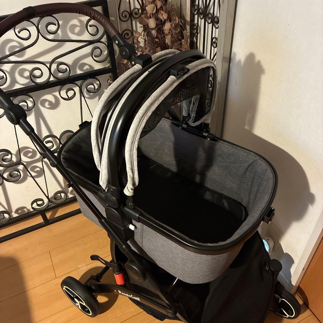 Piccolo Cane ペットカート グレー