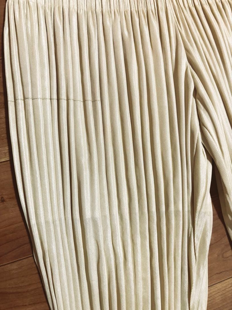 PLATS PLEASE プリーツサルエルパンツ レモンイエロー