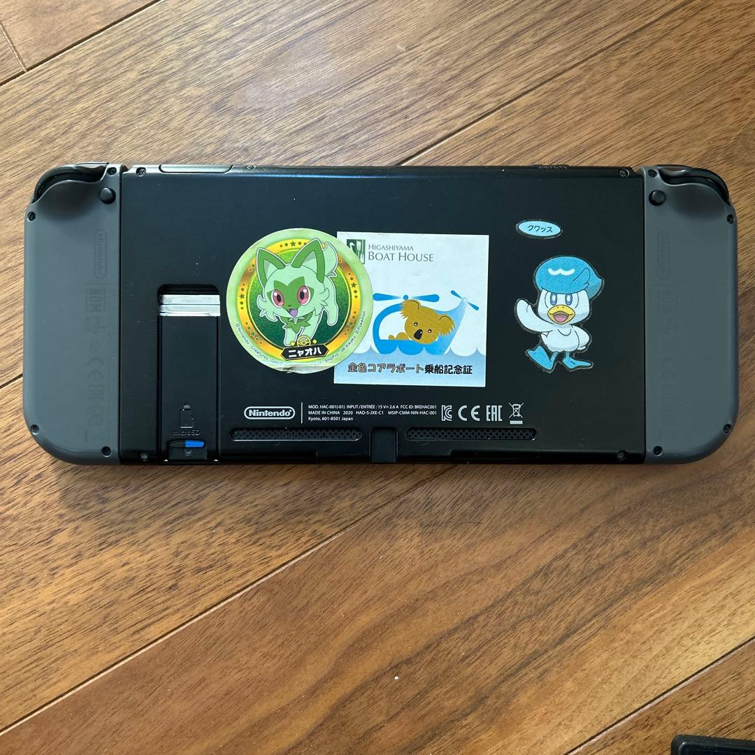 D*様 Nintendo Switch グレー 本体 ドック付き