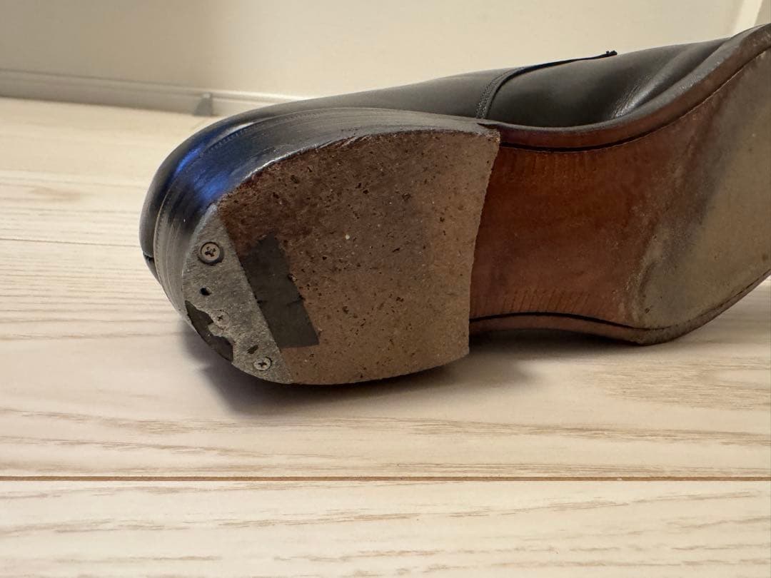 SHETLAND FOX ブラック ドレスシューズ