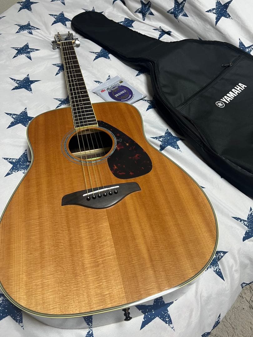 YAMAHA FG830 アコースティックギター / 純正ケース・新品弦付き