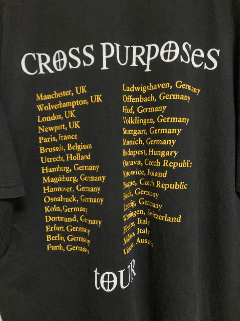 BLACK SABBATH CROSS PURPOSES TOUR TシャツXL