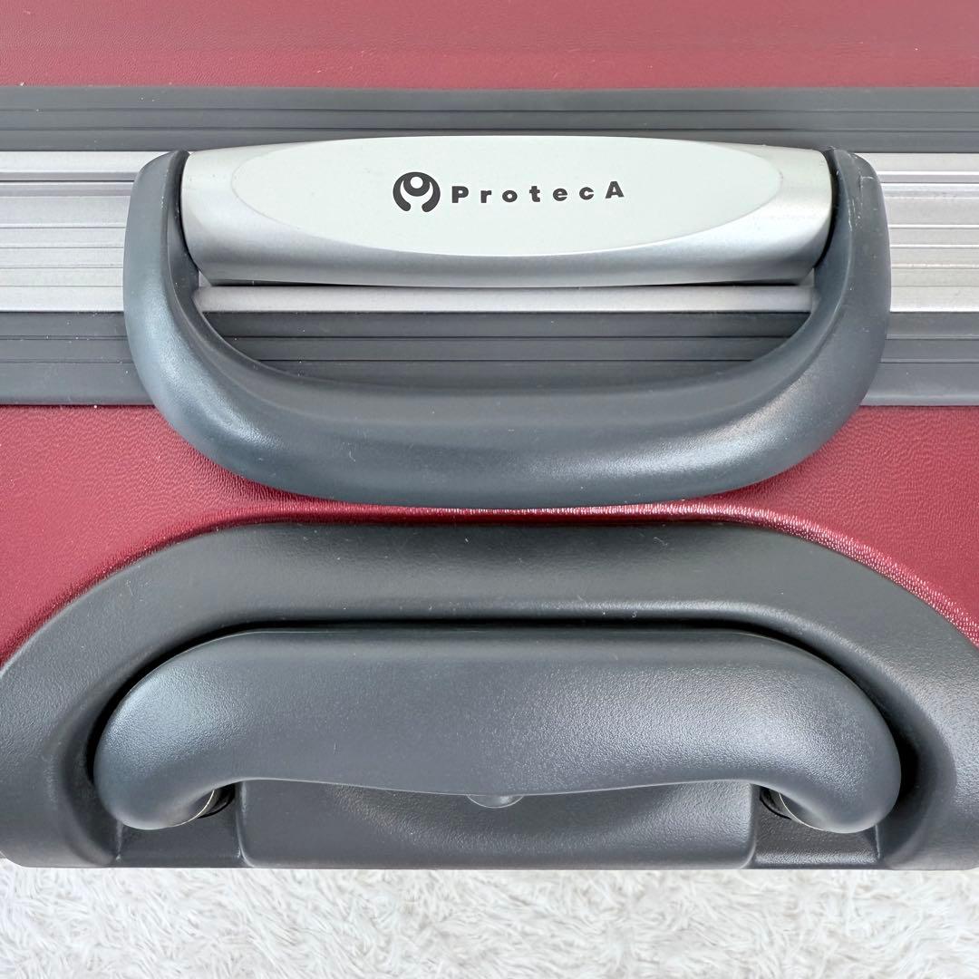 PROTECA プロテカ 赤 82L 大容量 4輪 スーツケース キャリー