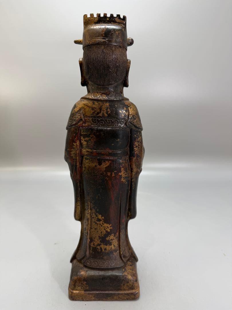 中国 古銅 人物 置物 骨董品 古美術