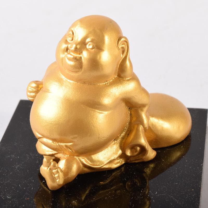 銅塗金　七福神　縁起物　置物　25体まとめて　ケース付　M　7306