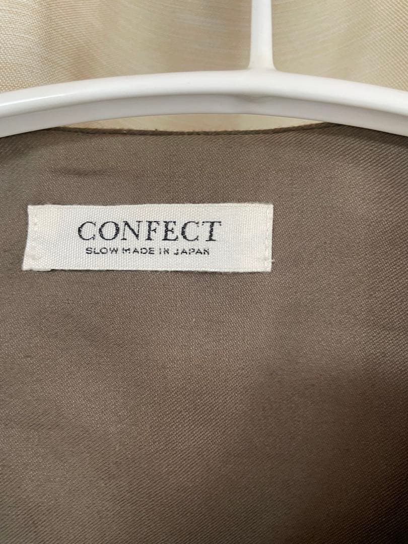 値下げ不可極美品☆confect ウールモッサベストサイズ4オリーブ
