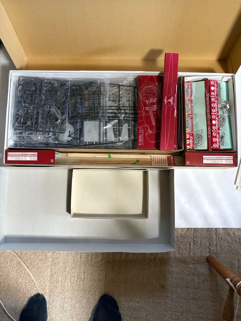 ハセガワ ミュージアムモデルシリーズ FOKKER Dr.I 1/8スケール模型