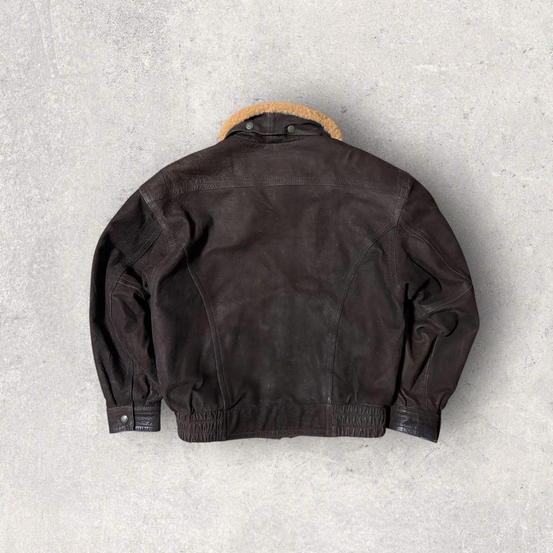 ジャケット・アウター Wind Armor G-1 Leather boa blouson M